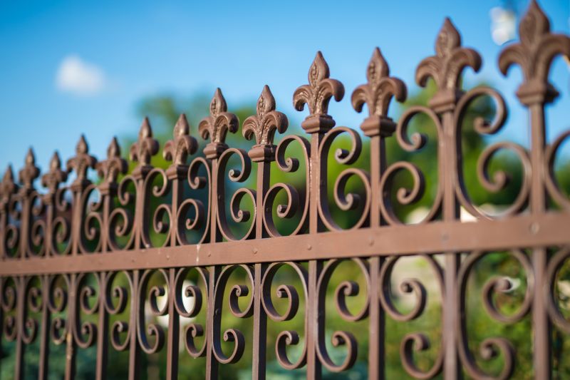 Cast Iron Fence Installation