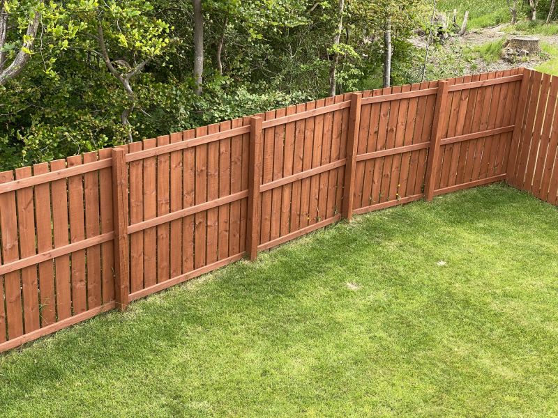 Wooden Fence Installation