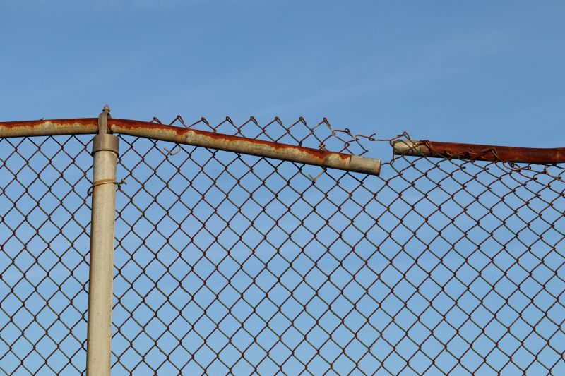 Chain Link Fence Repair detail